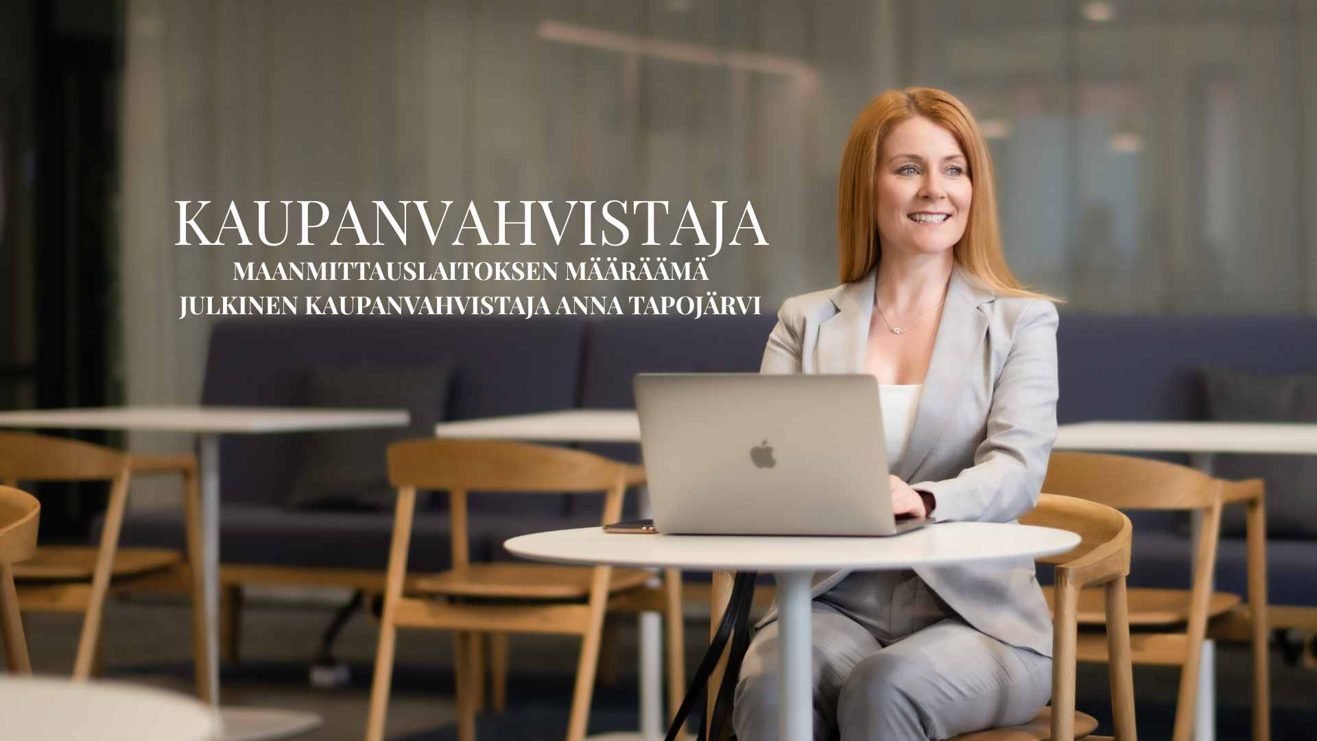 Maanmittauslaitoksen määräämä julkinen kaupanvahvistaja Kemi Anna Tapojärvi Lapin asuntokauppiaat Asuntokauppias Anna
