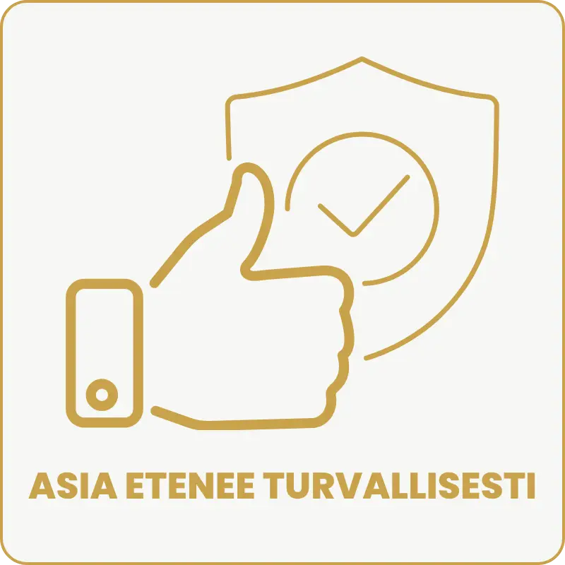 Vaihe 4: asuntokauppa etenee turvallisesti loppuun asti Asuntokauppias Annan avustuksella